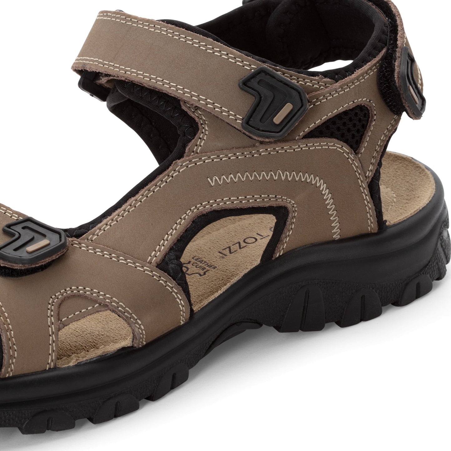 Marco Tozzi 2-18400-42 726 Khaki Tan Combi Sandals