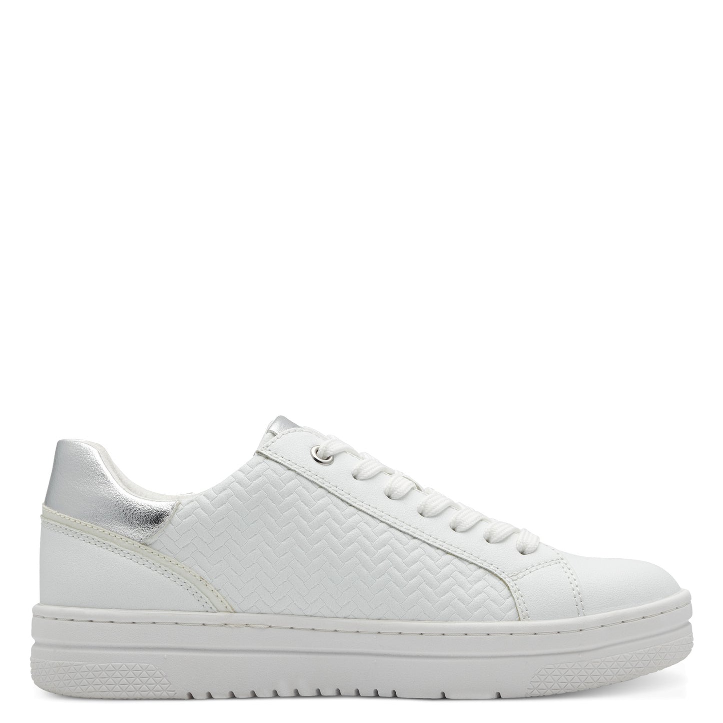 Marco Tozzi 2-23718-42 197 White Trainers with Zip