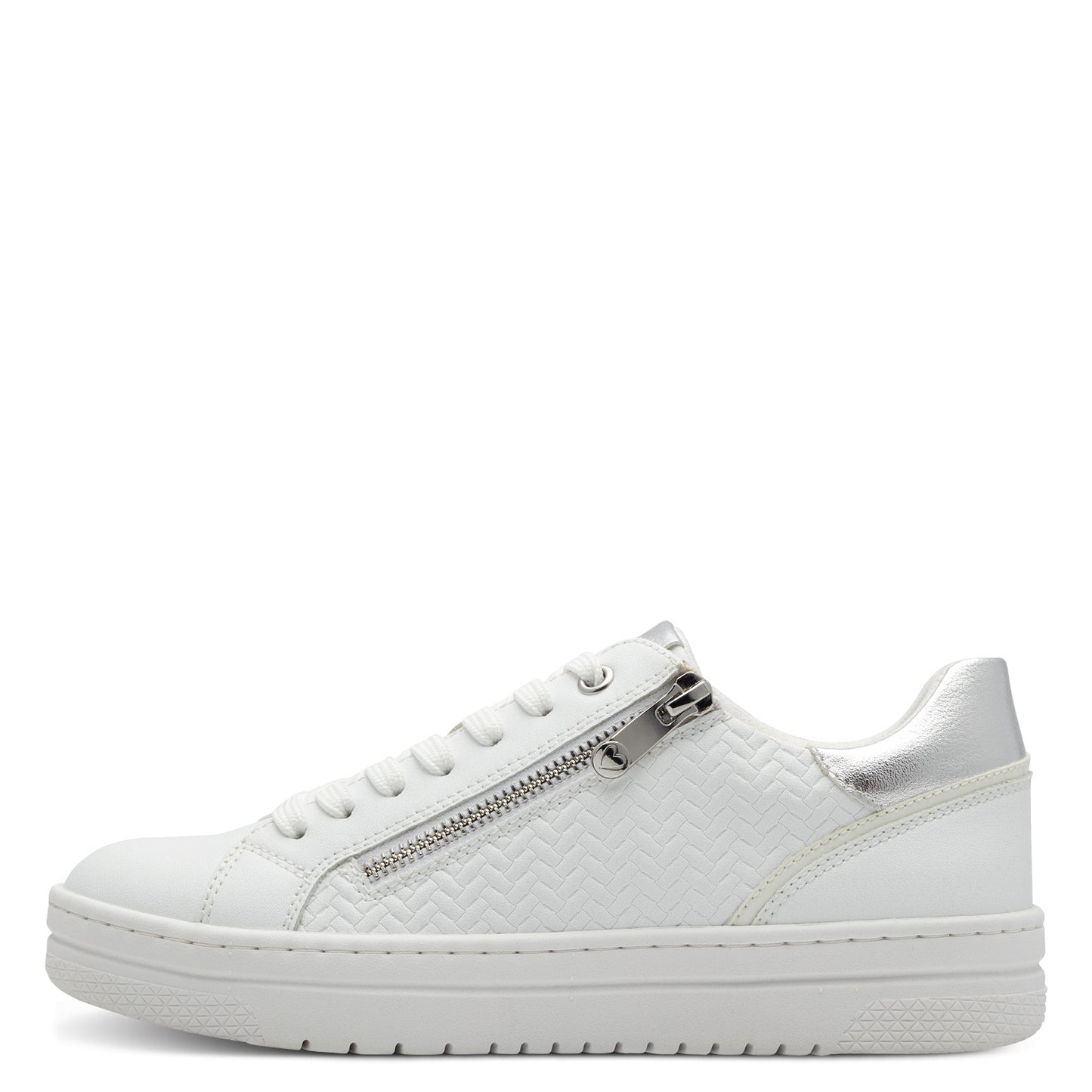 Marco Tozzi 2-23718-42 197 White Trainers with Zip