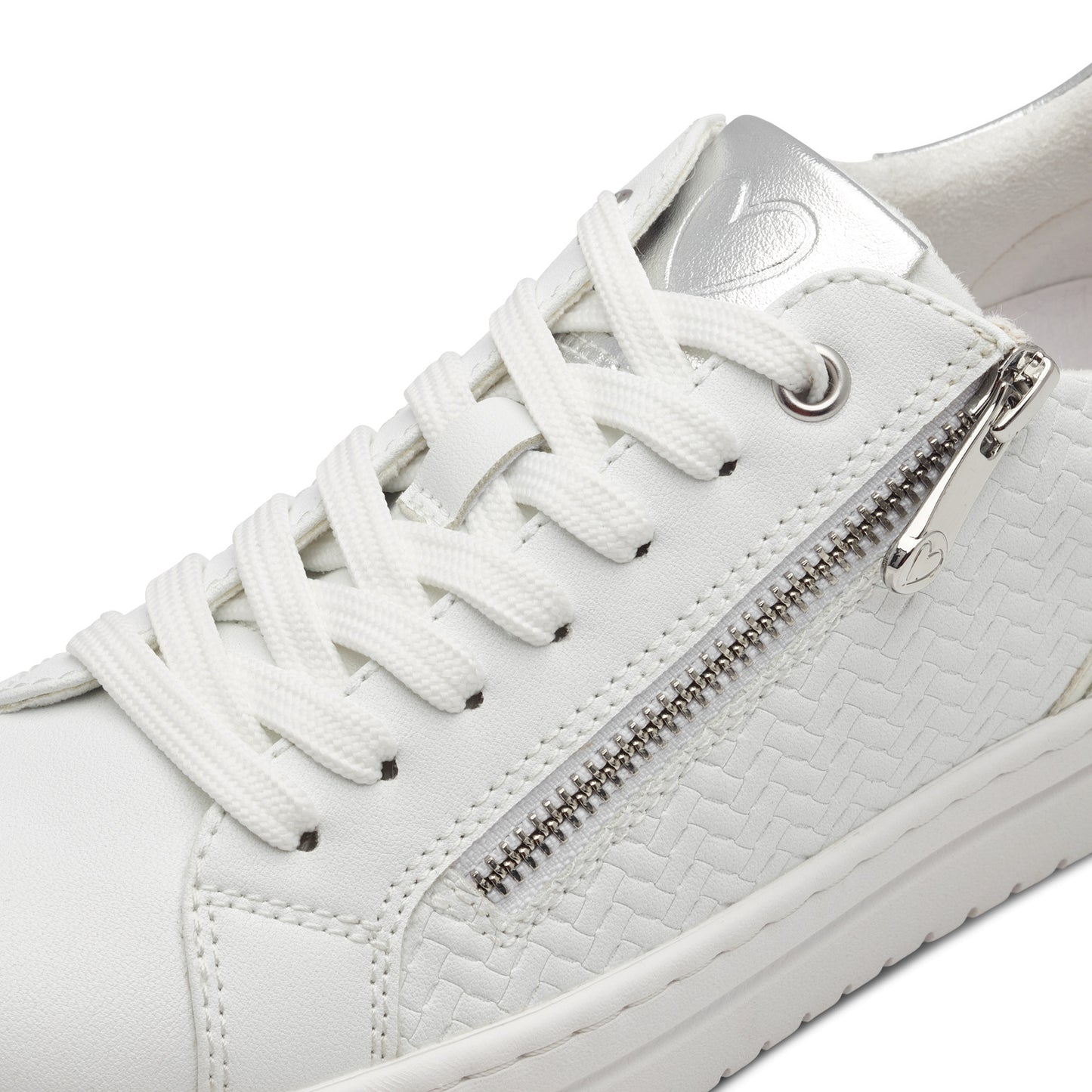 Marco Tozzi 2-23718-42 197 White Trainers with Zip