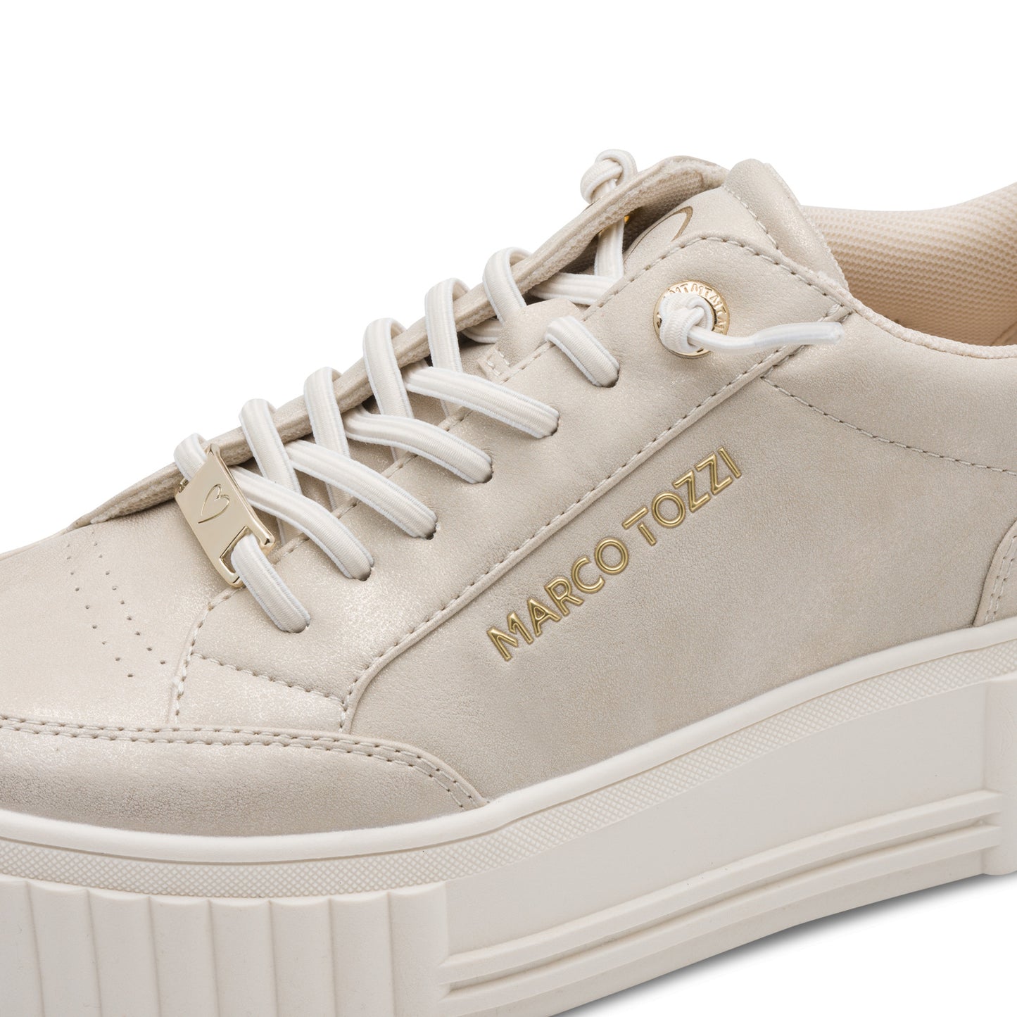 Marco Tozzi 2-23729-46 400 Beige Chunky Trainers