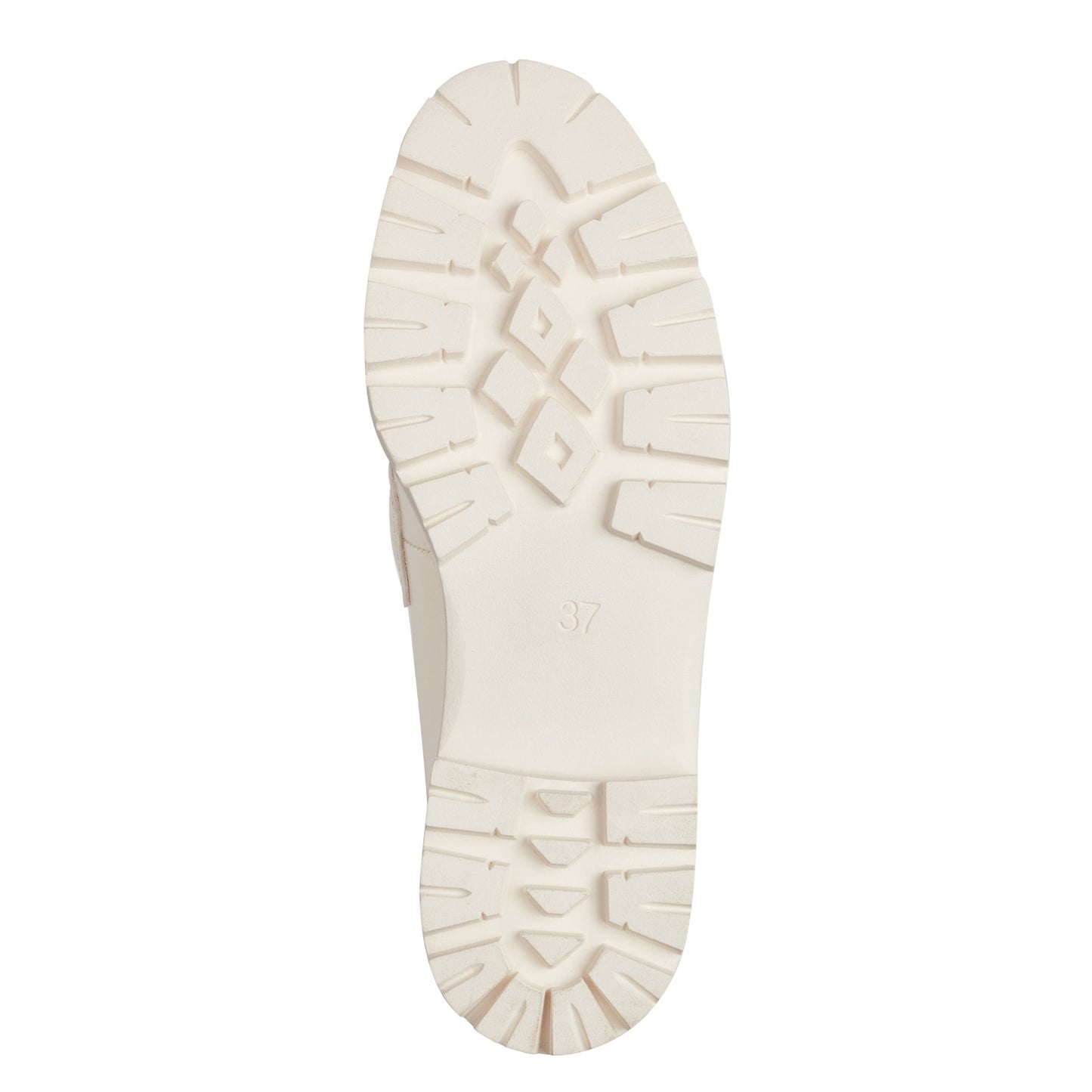 Marco Tozzi 2-24701-44 415 Cream Patent Slip On Moccasins