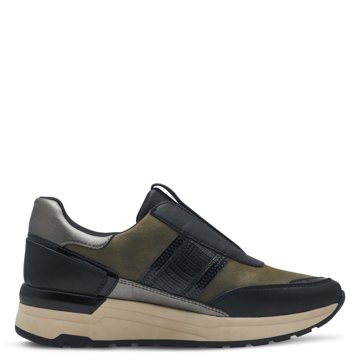 Marco Tozzi 2-24781-43-726 Khaki Combi Sneakers