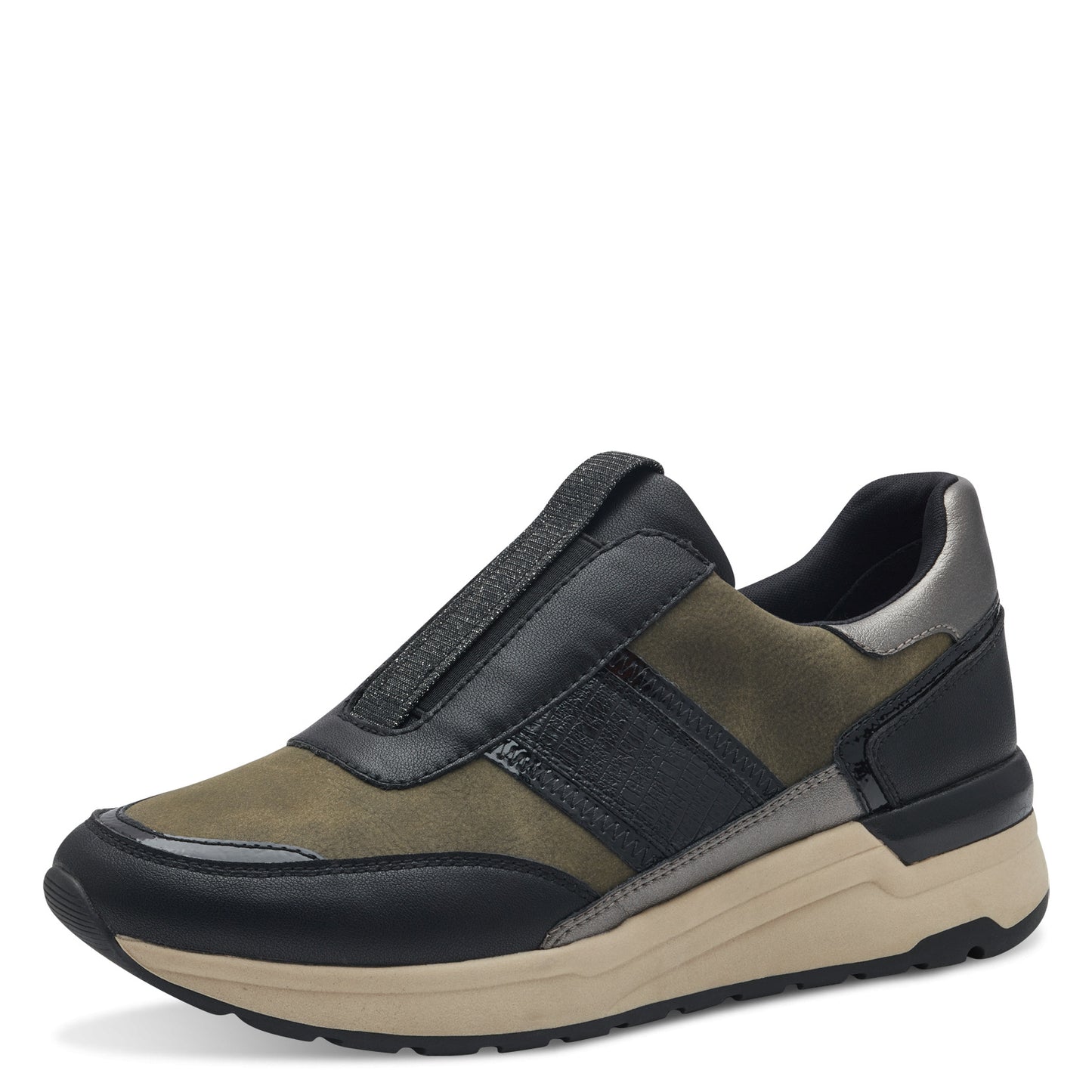 Marco Tozzi 2-24781-43-726 Khaki Combi Sneakers