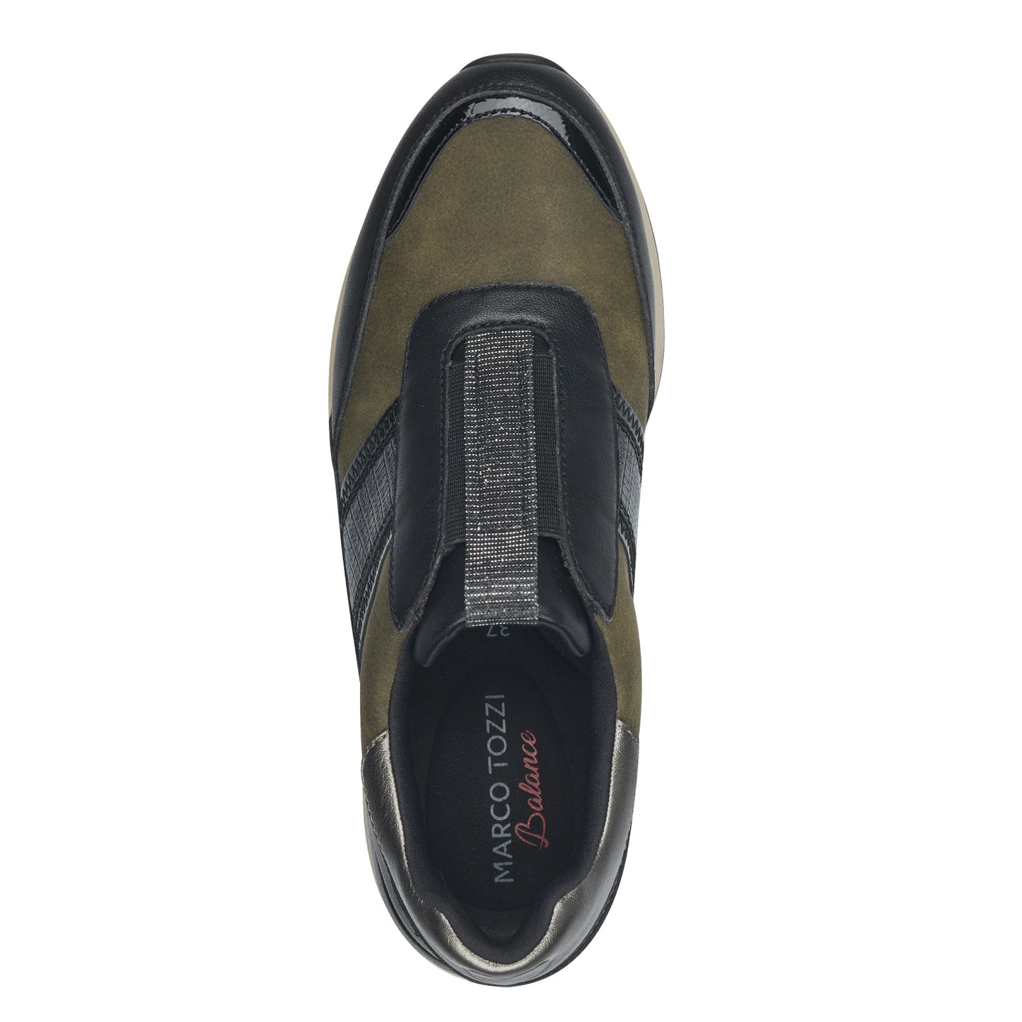 Marco Tozzi 2-24781-43-726 Khaki Combi Sneakers