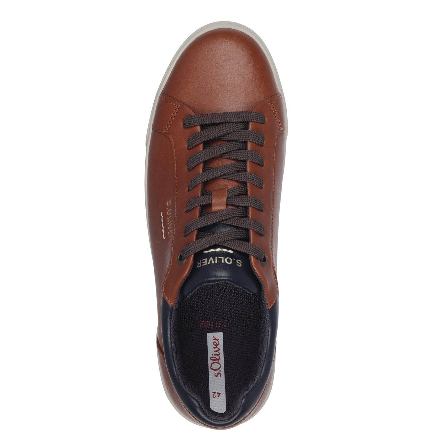 s.Oliver 5-13604-43-305 Cognac Tan Trainers
