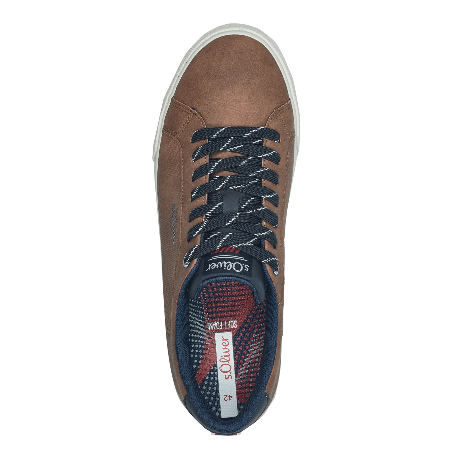 s.Oliver 5-13630-42-305 Cognac Tan Trainers