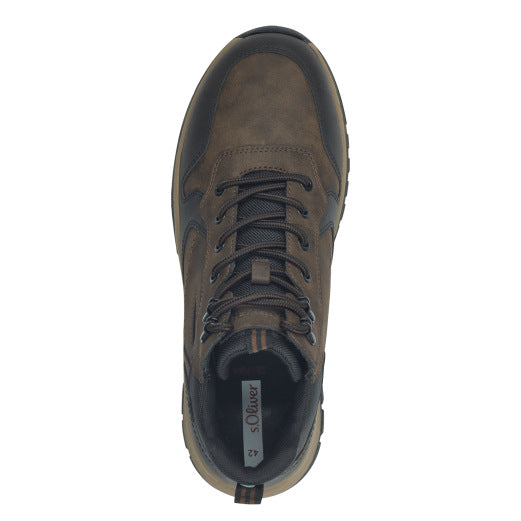 s.Oliver 5-16245-43-339 Brown Combi Lace Boots