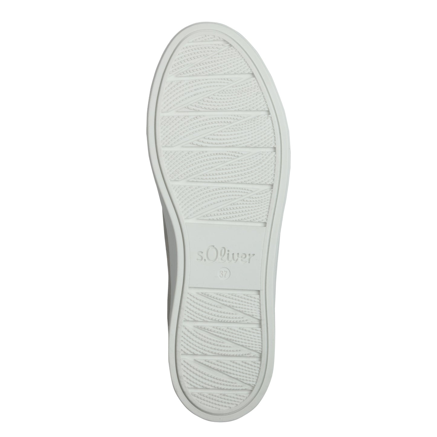 s.Oliver 5-23603-42-403 Champagne Cream/Gold Heel Trainers