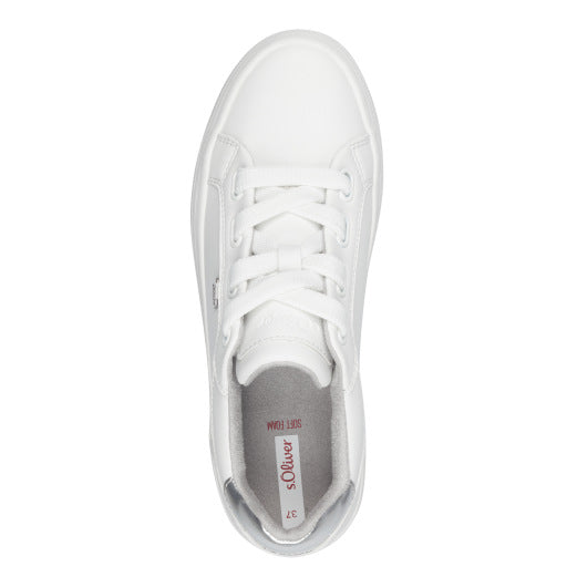 s.Oliver 5-23644-42-100 White Trainers