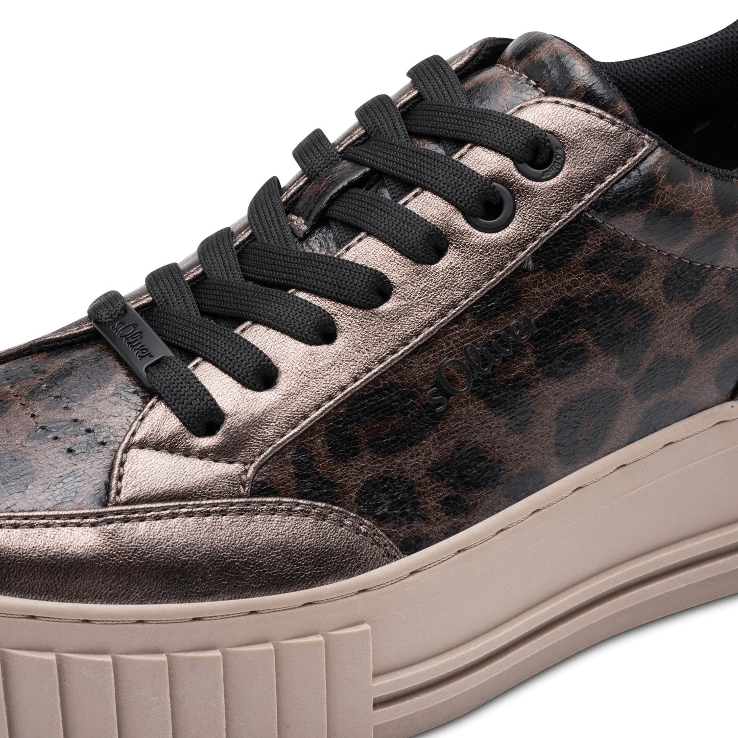 s.Oliver 5-23682-45-905 Bronze Chunky Trainers