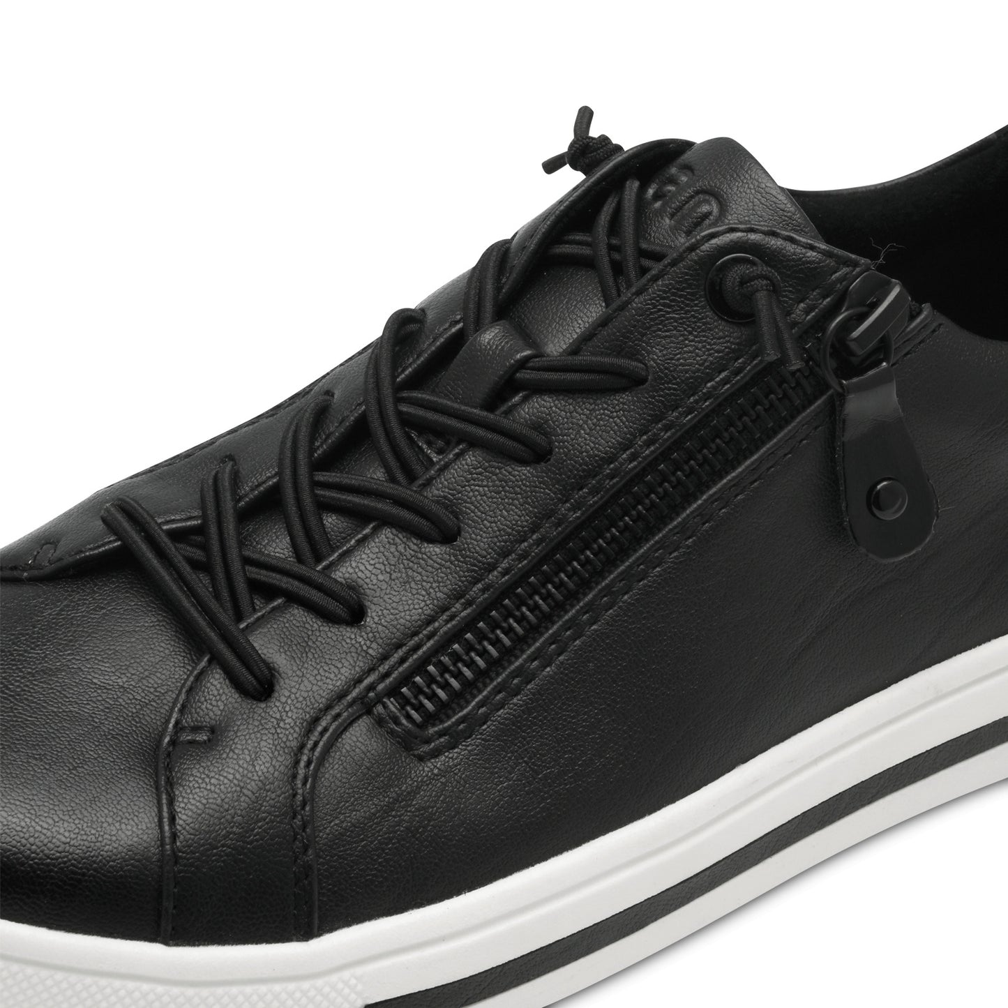 Jana Shoes 8-23660-42-001 Black Trainers with Zip