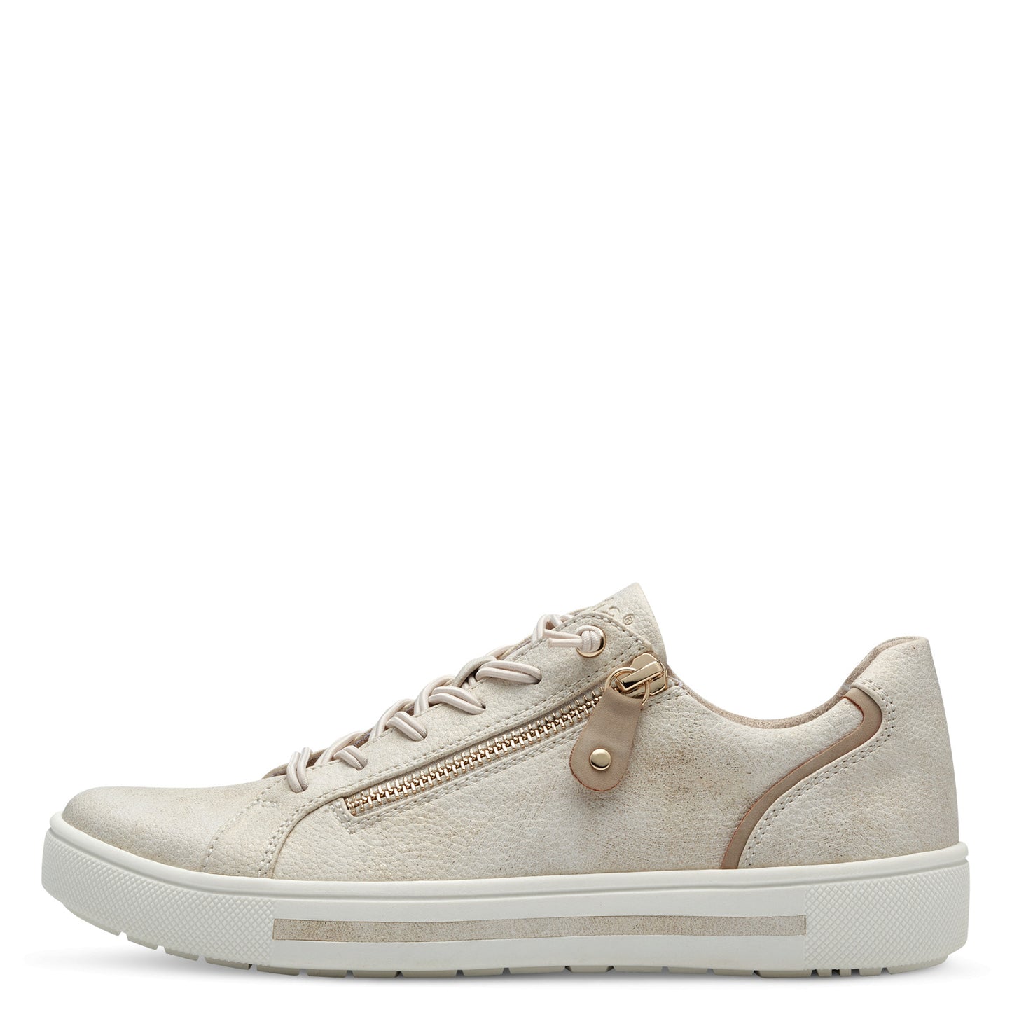 Jana Shoes 8-23660-42-949 Cloudy Gold/Shimmer Vegan Trainers
