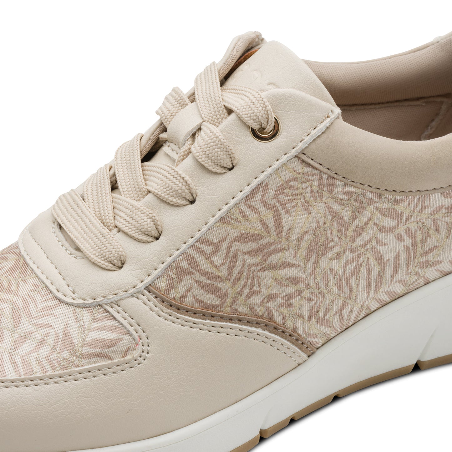 Jana Shoes 8-23796-46 499 Beige Flower Trainers