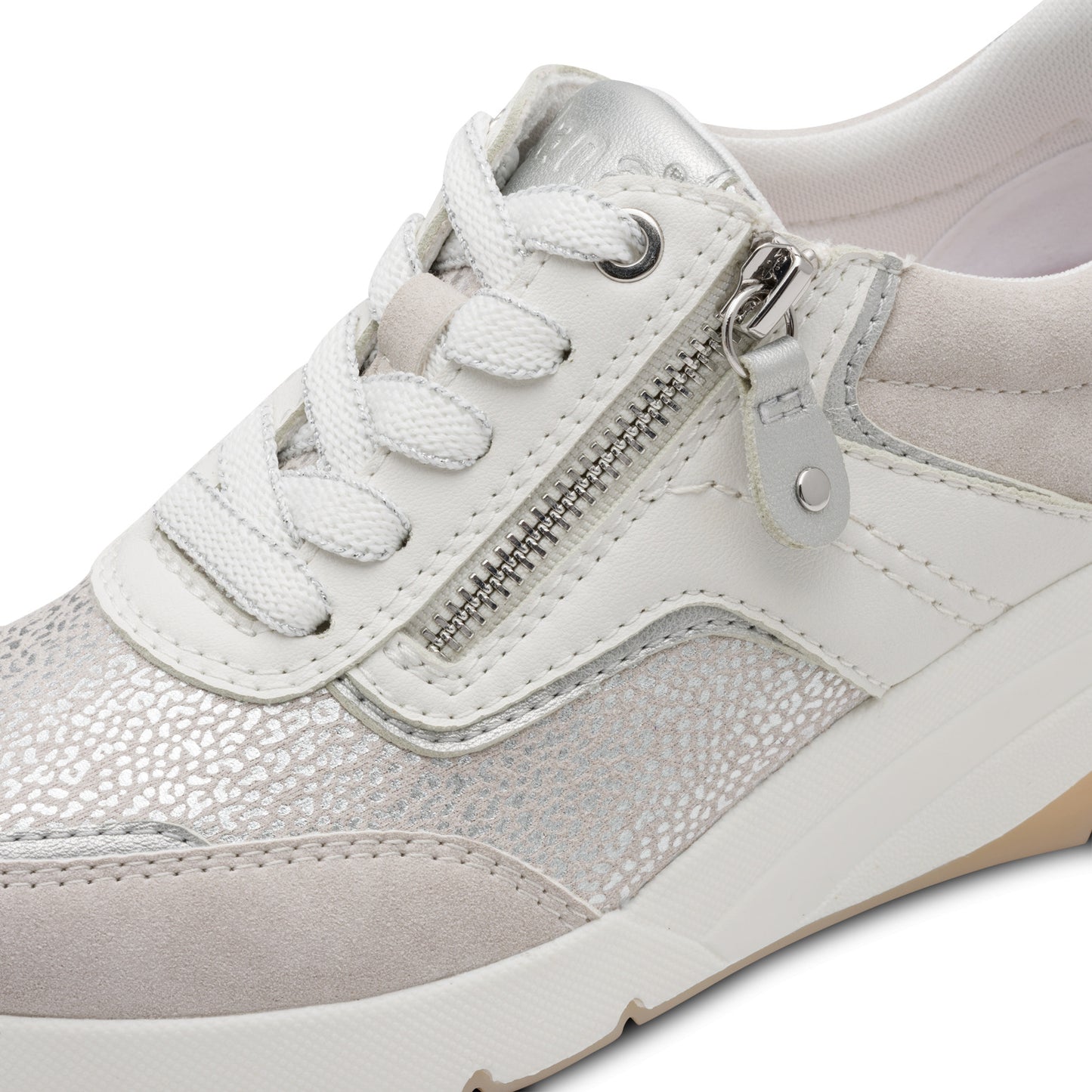 Jana Shoes 8-23768-46 191 White/Silver Trainers