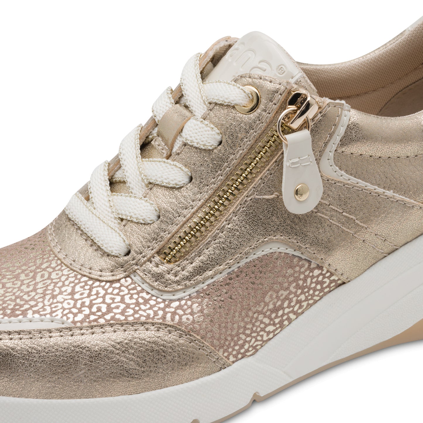 Jana Shoes 8-23768-46 938 Gold Combi Trainers