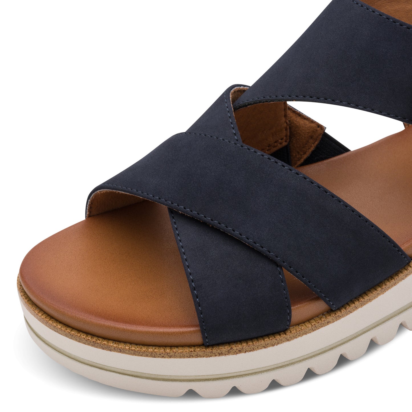 Jana Shoes 8-28272-46 805 Navy Sandals