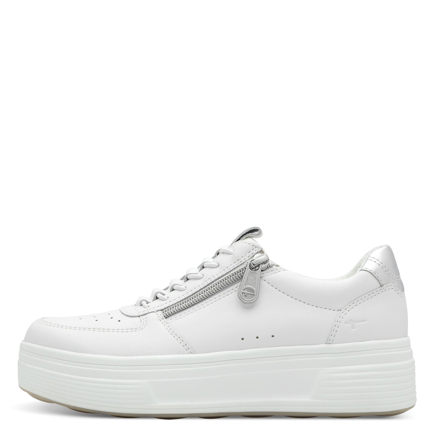 Tamaris Comfort 8-83709-44-191 White/Silver Trainers with Zip