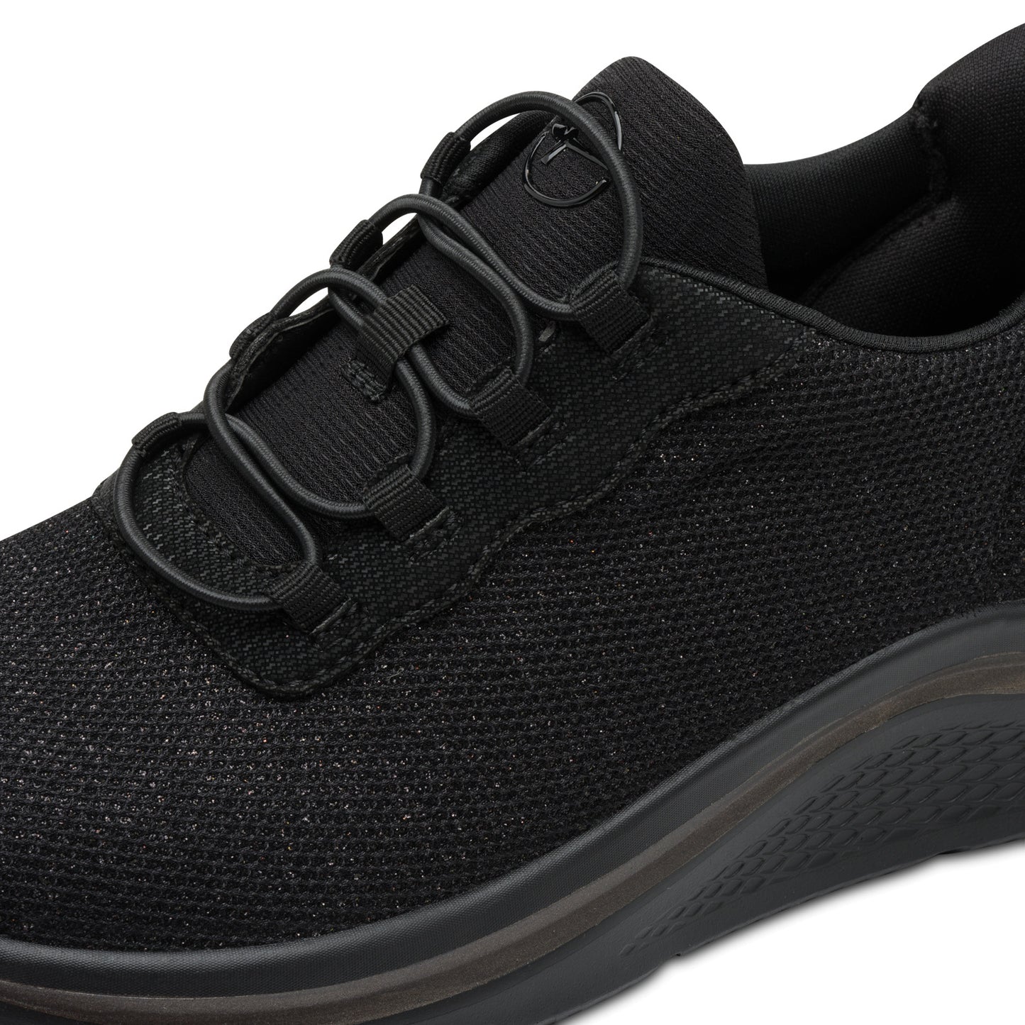 Tamaris Step-In 8-83726-45 001 H Fit Black Glitz Slip On Sneakers