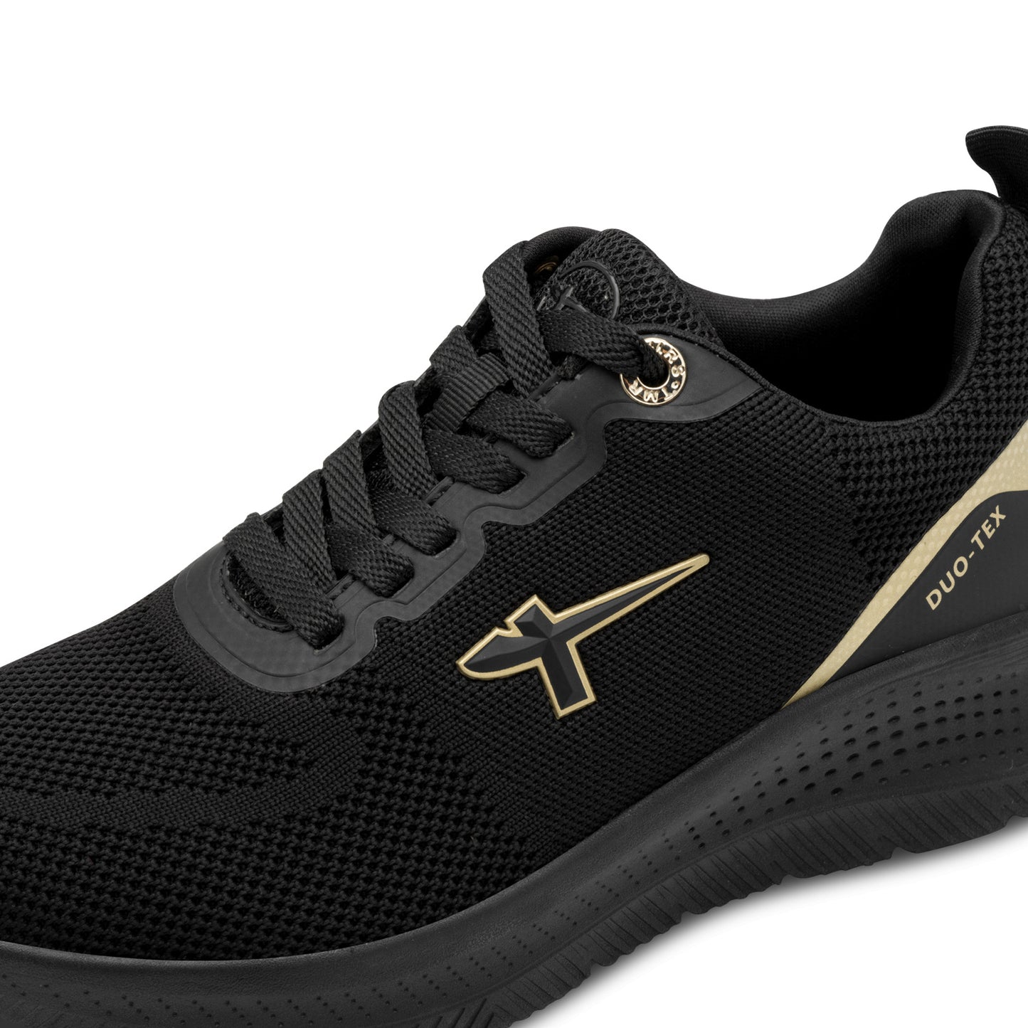 Tamaris Comfort 8-83728-45 007 H Fit Black & Gold Combi Sneakers