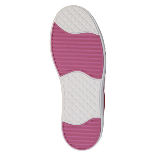 Caprice 9-23351-43-594 Pink Suede Trainers with Zip