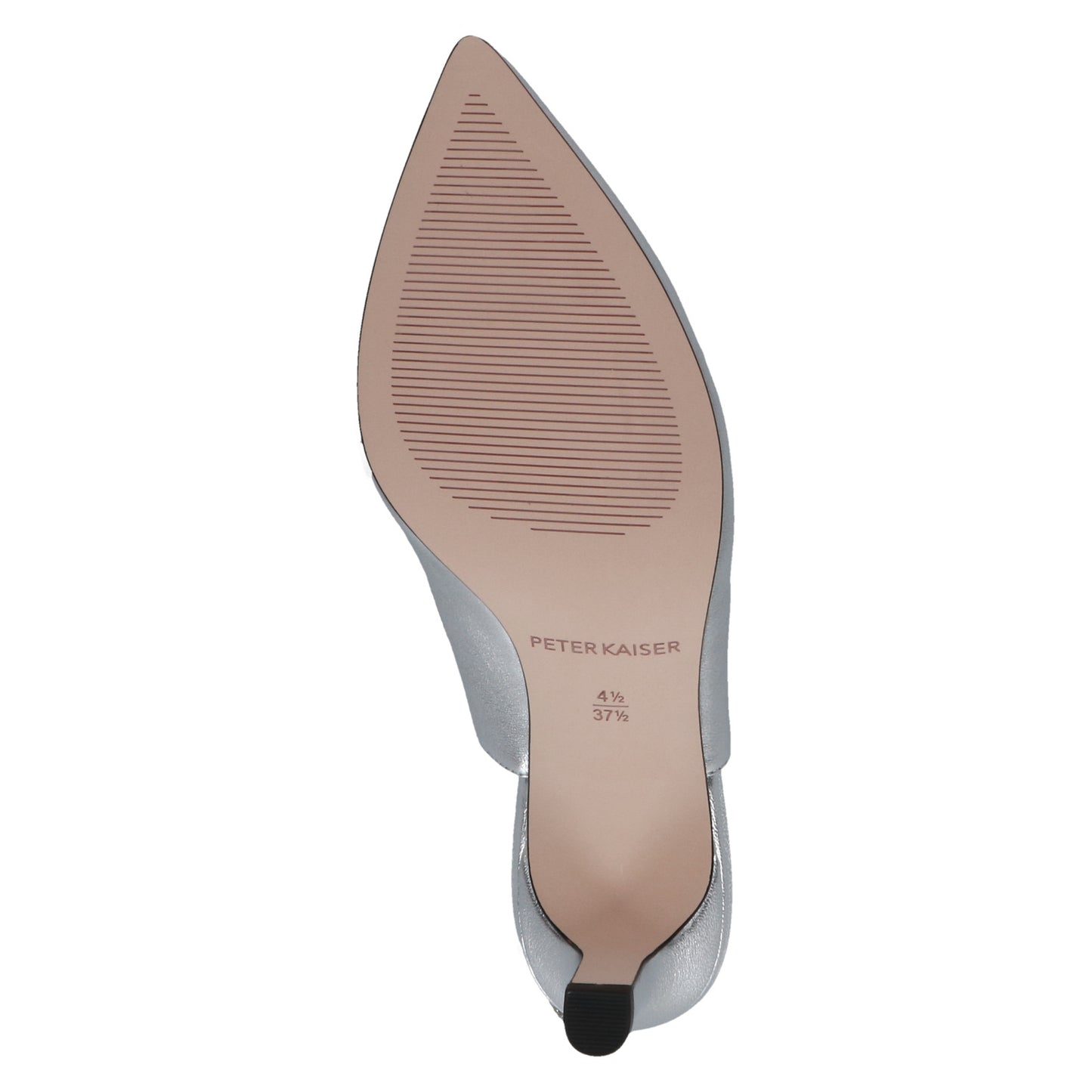 Peter Kaiser 9-79641-44-941 Silver Slingback Heels