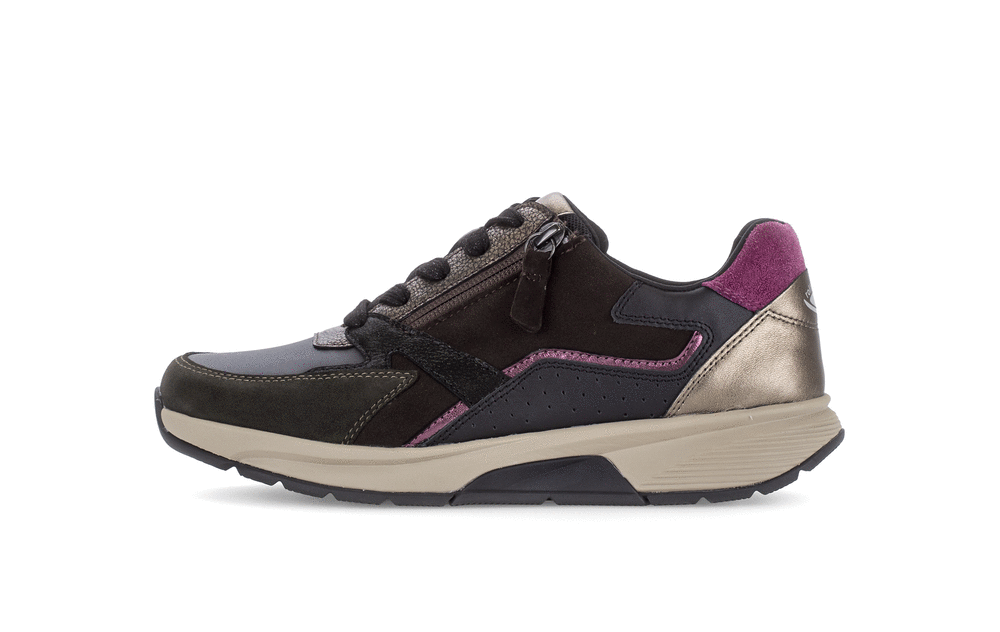 Gabor 0106.01.005 Black & Chocolate Brown Mix Sneakers