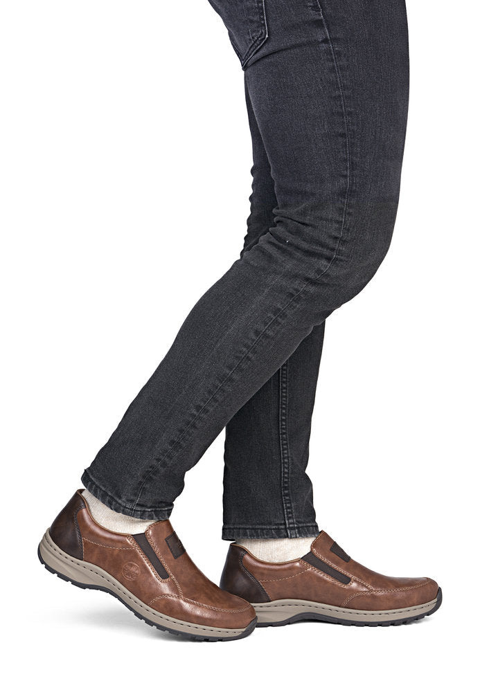 Rieker 03354-23 Peanut Brown H Fit Slip On Shoes