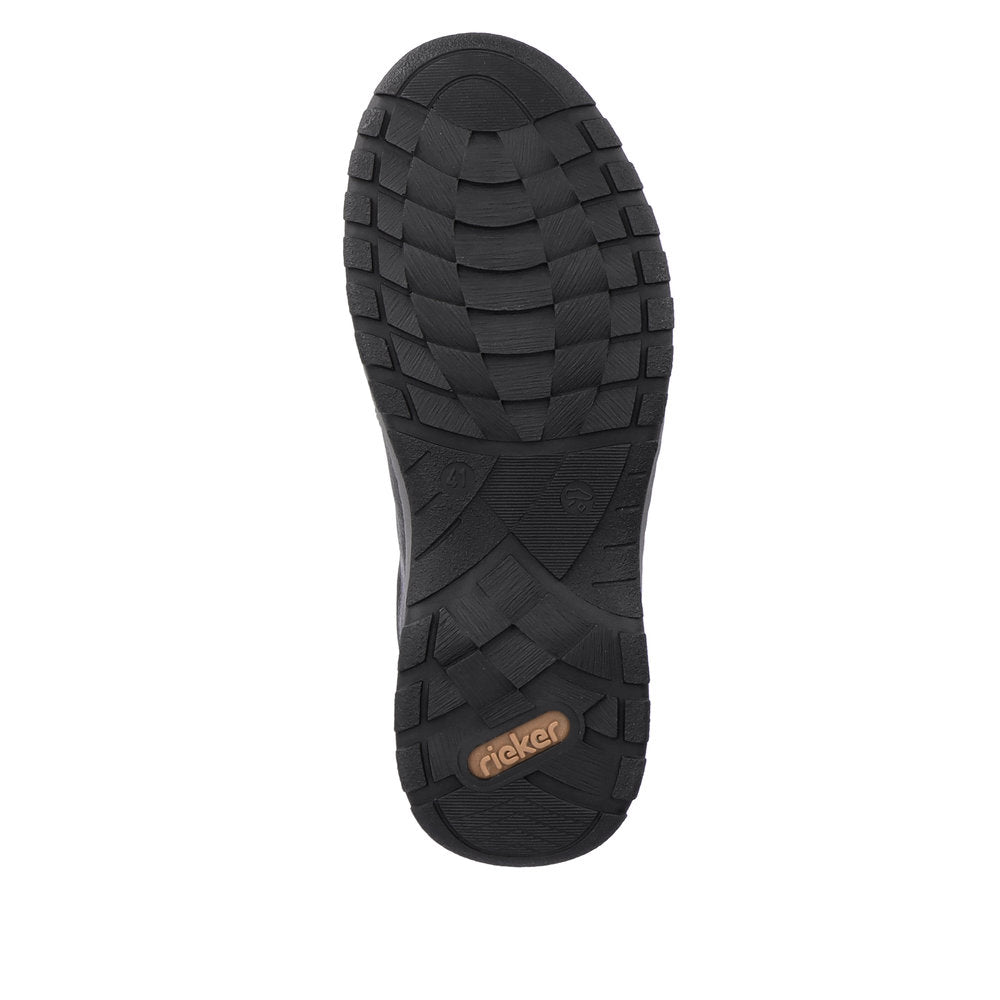 Rieker 03355-00 Black H Fit Slip On Shoes
