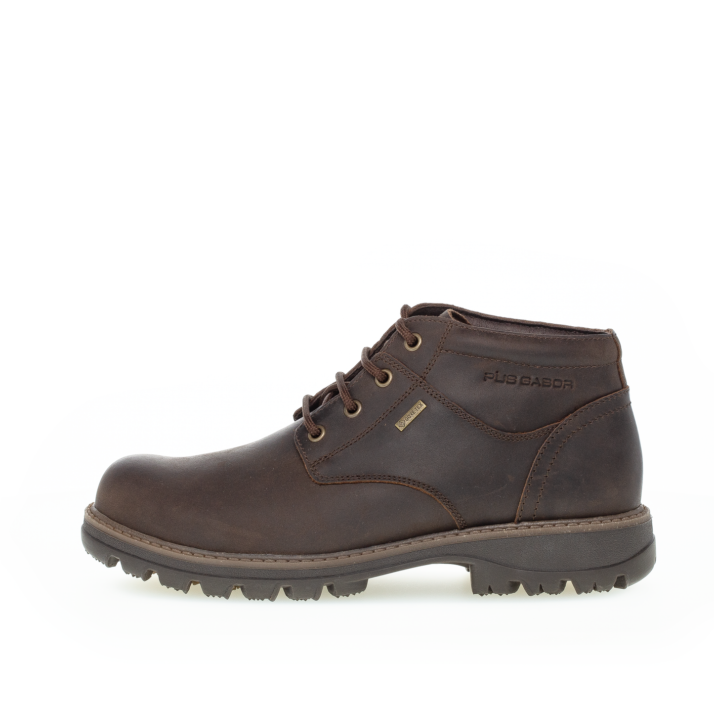 PIUS Gabor 0364.52.14 Crazy Horse Mocca Brown Gore Tex Ankle Boots
