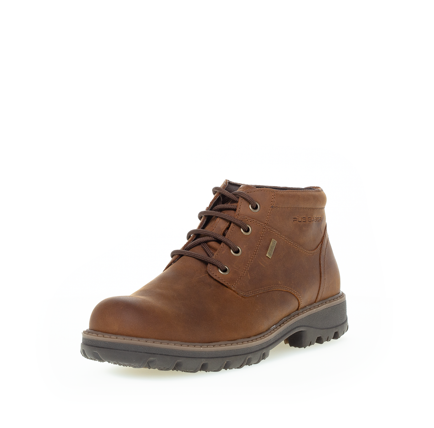 PIUS Gabor 0364.52.15 Crazy Horse Bison Light Brown Gore Tex Ankle Boots