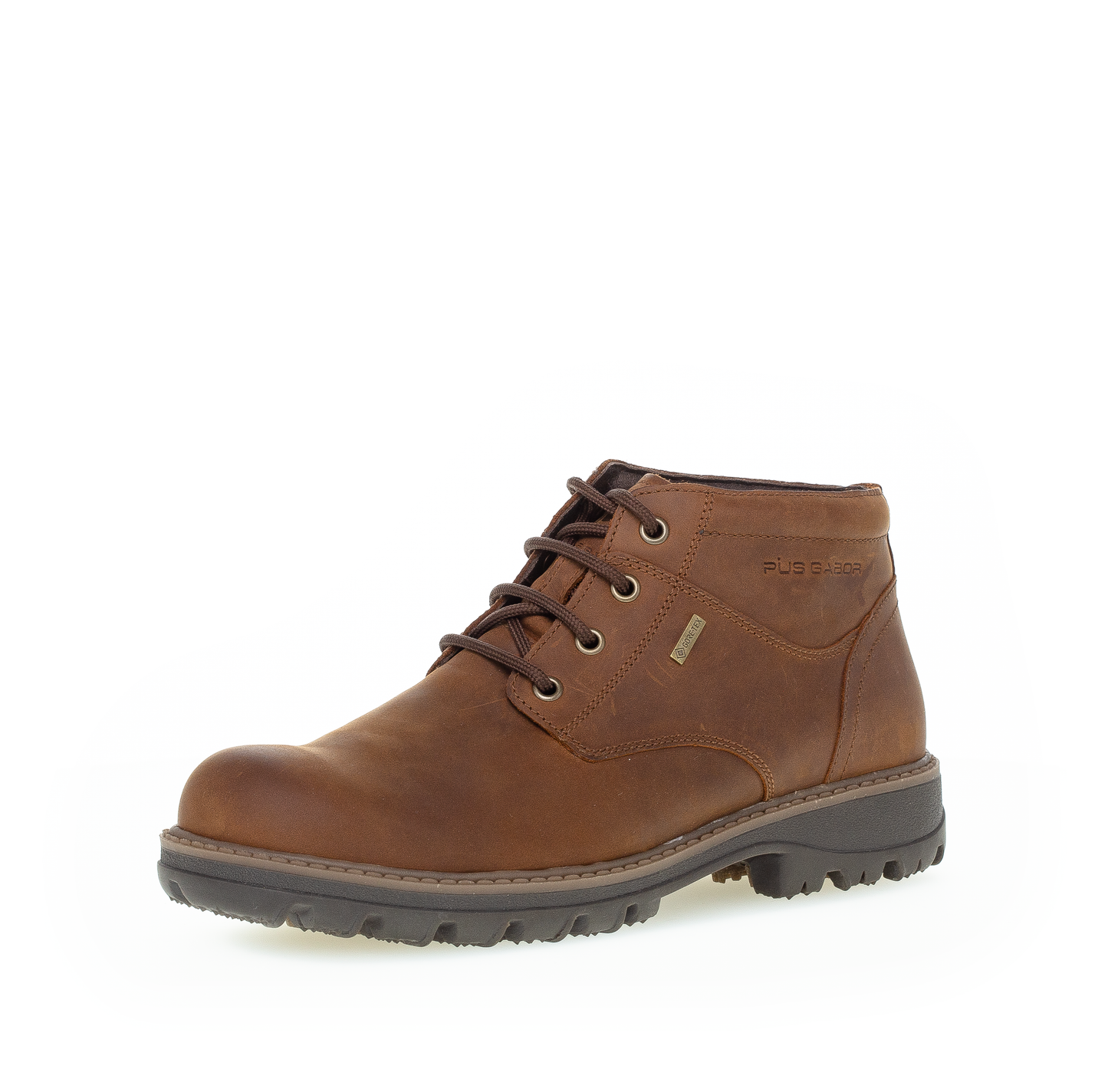 PIUS Gabor 0364.52.15 Crazy Horse Bison Light Brown Gore Tex Ankle Boots