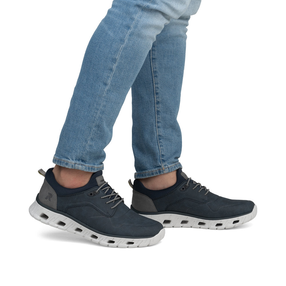 Rieker Soft 04350-14 Navy Slip On Sneakers