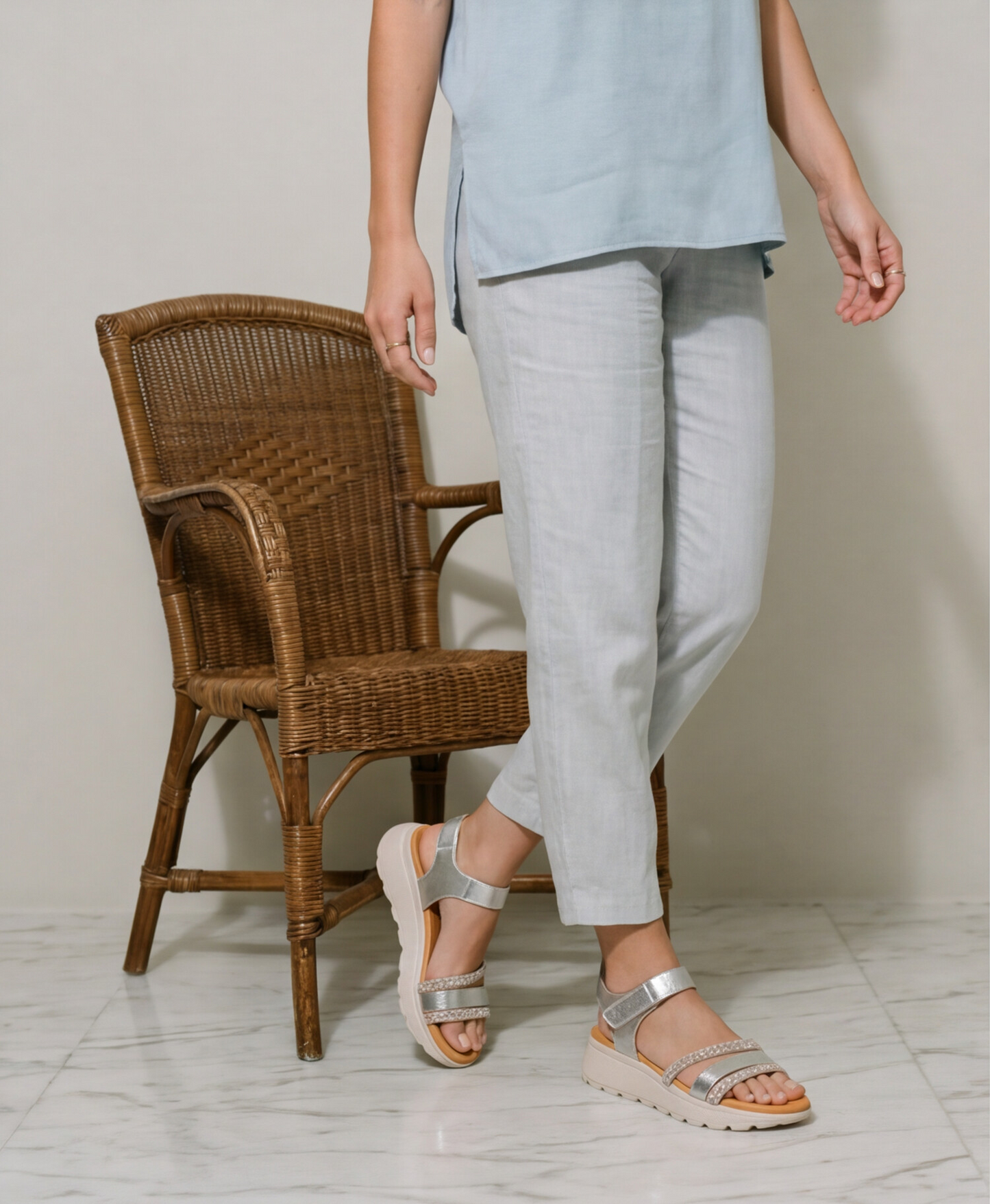 Oh My Sandals 5956 2555 Doya Plata Sandals