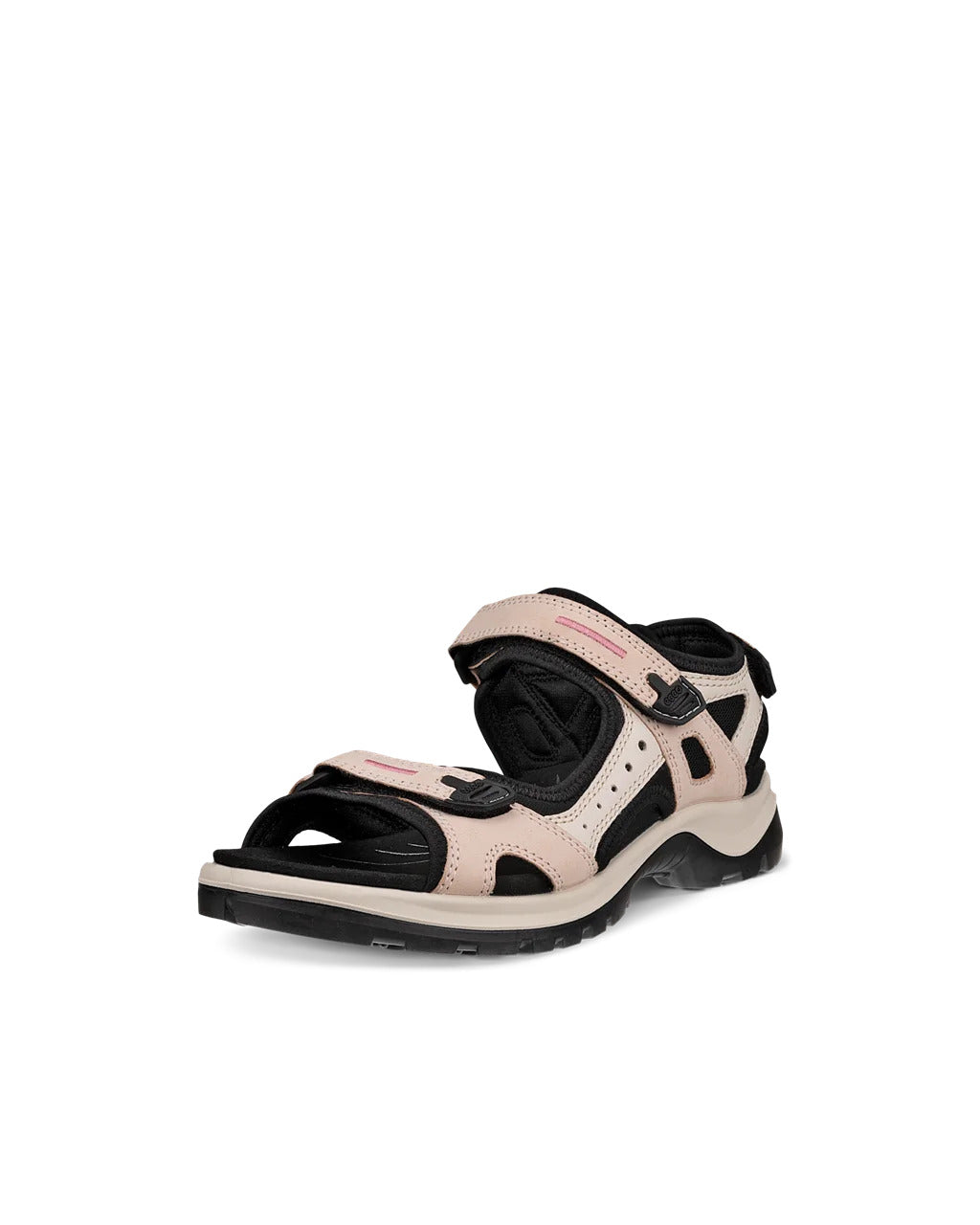 Ecco 069563 61155 Offroad Rose Dust Limestone Velcro Sandals