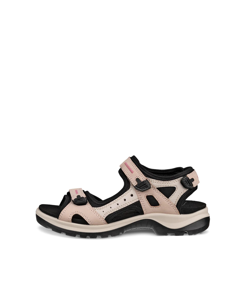 Ecco 069563 61155 Offroad Rose Dust Limestone Velcro Sandals