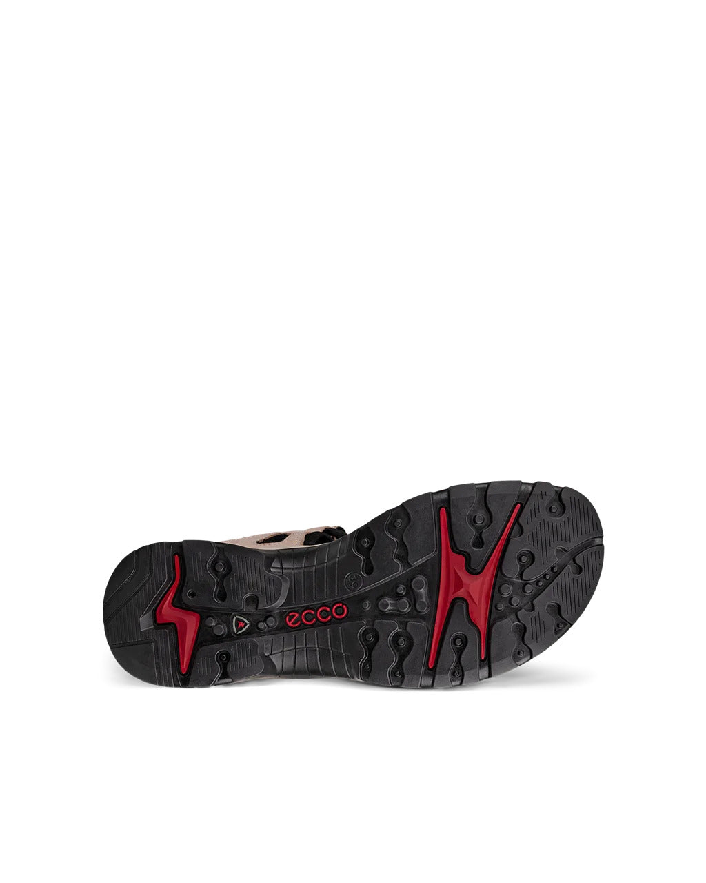 Ecco 069563 61155 Offroad Rose Dust Limestone Velcro Sandals