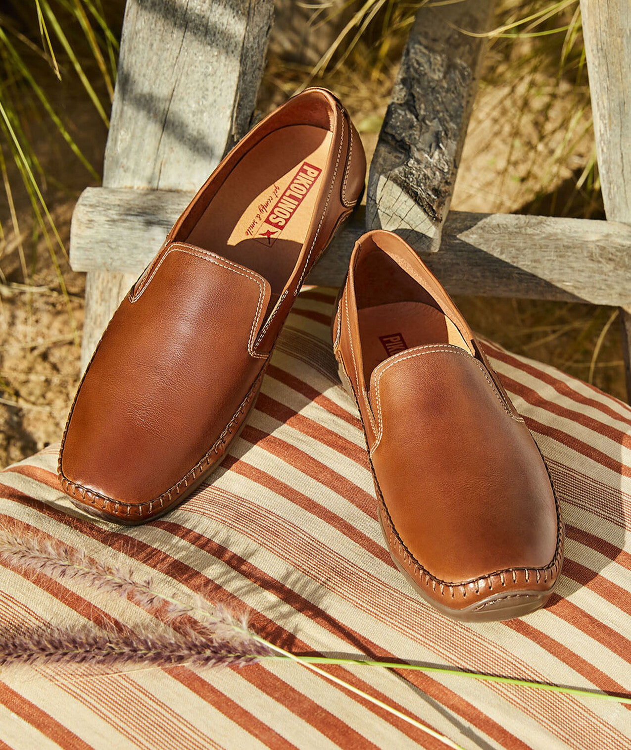 Pikolinos Azores 06H-5303 202 Cuero Tan Slip On Shoes