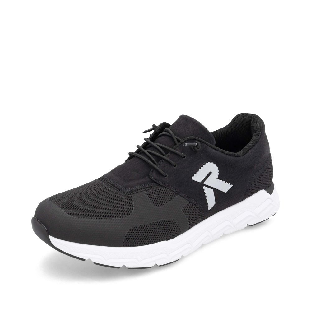 Rieker Evolution 09100-01 Black Lace Sneakers