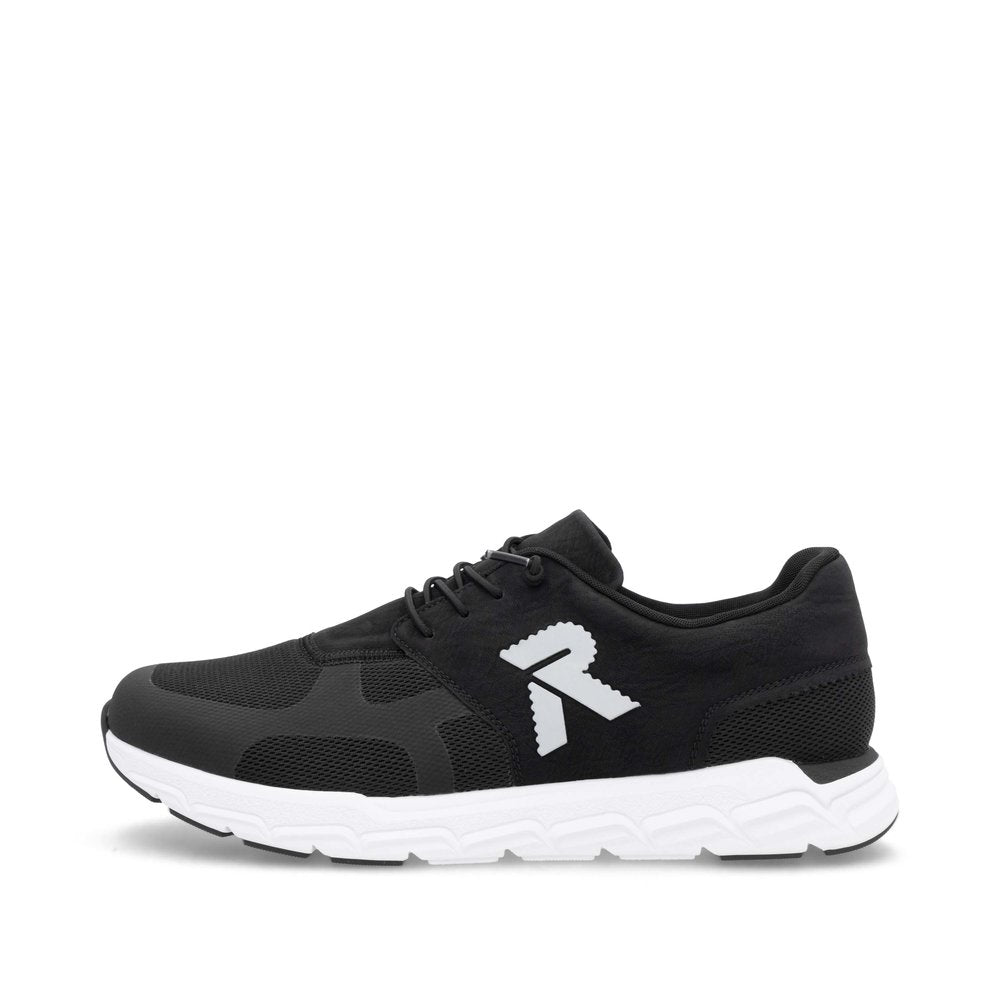 Rieker Evolution 09100-01 Black Lace Sneakers