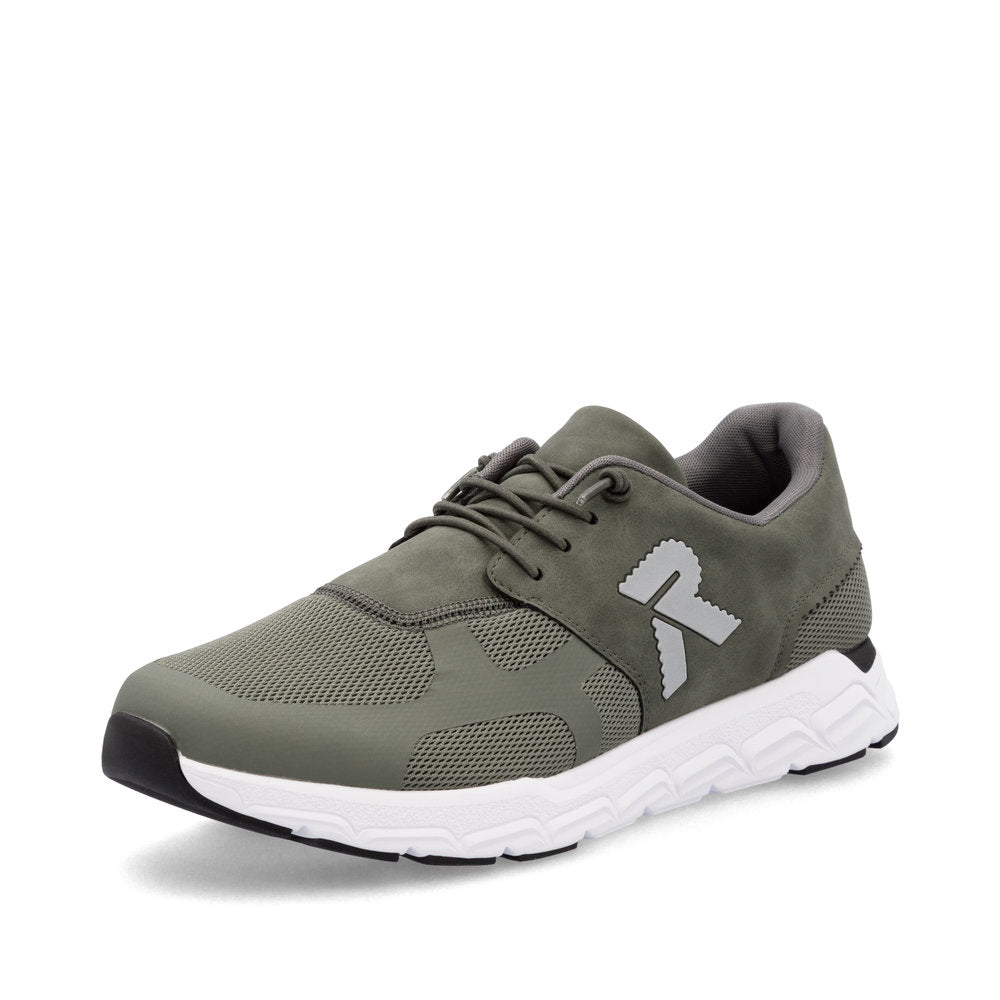 Rieker Soft 09100-54 Olive Lace Sneakers