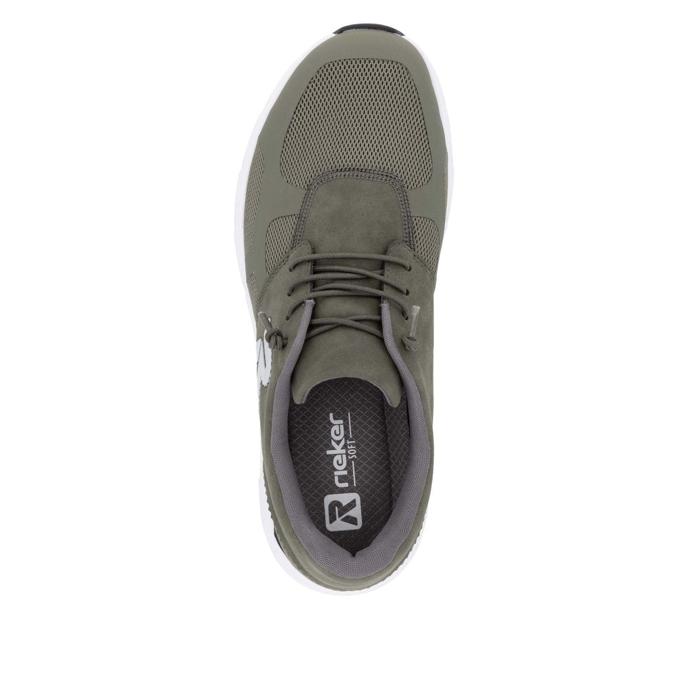 Rieker Soft 09100-54 Olive Lace Sneakers