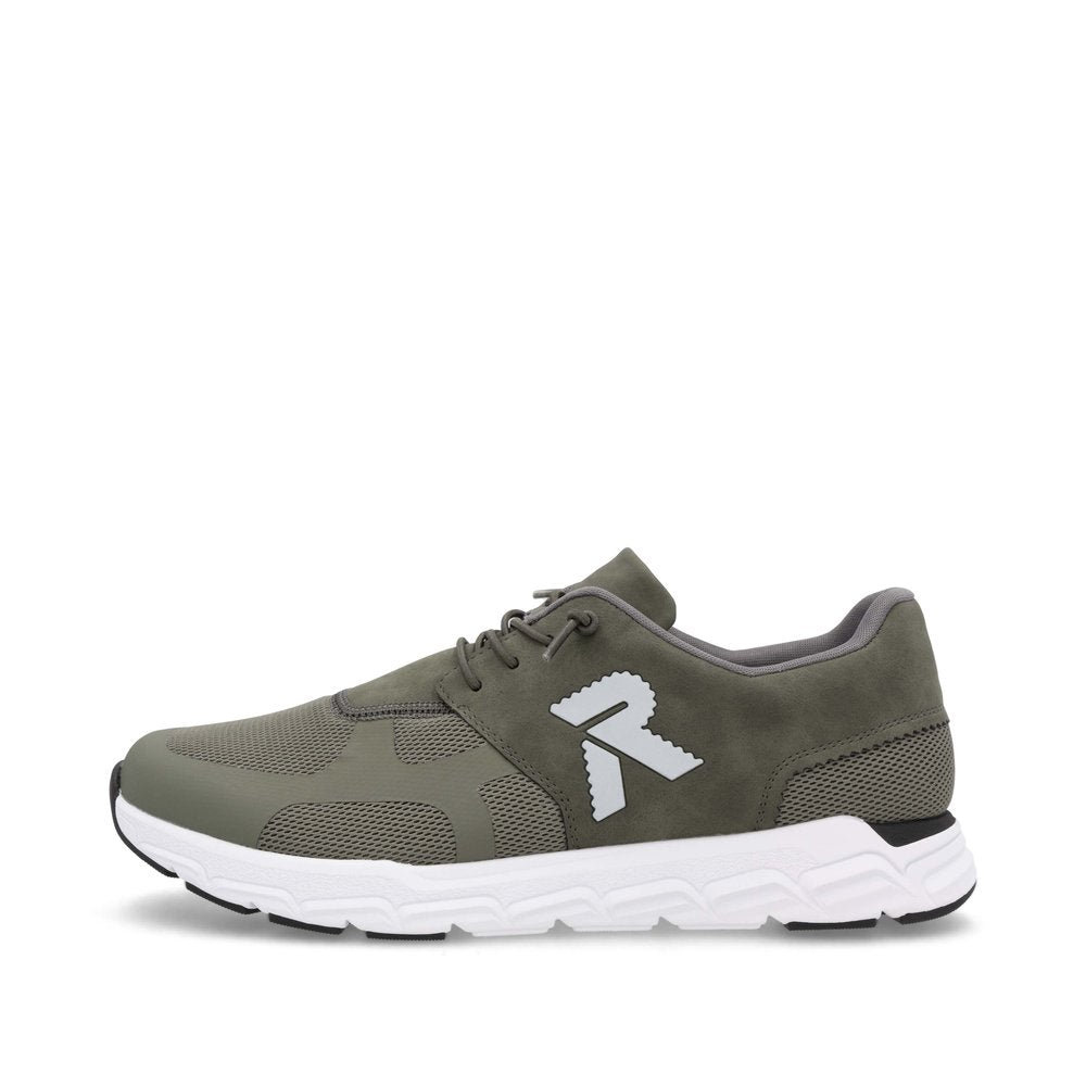 Rieker Soft 09100-54 Olive Lace Sneakers