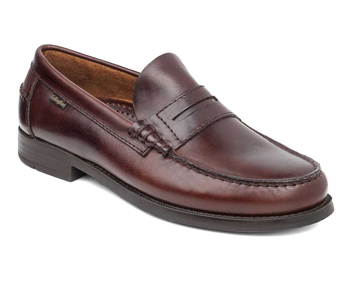 Callaghan 16100 Brown Slip On Loafers