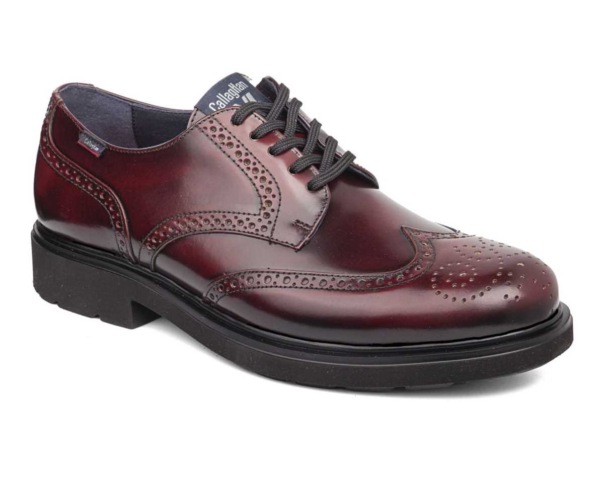 Callaghan 52807 Burgundy Formal Lace Shoes