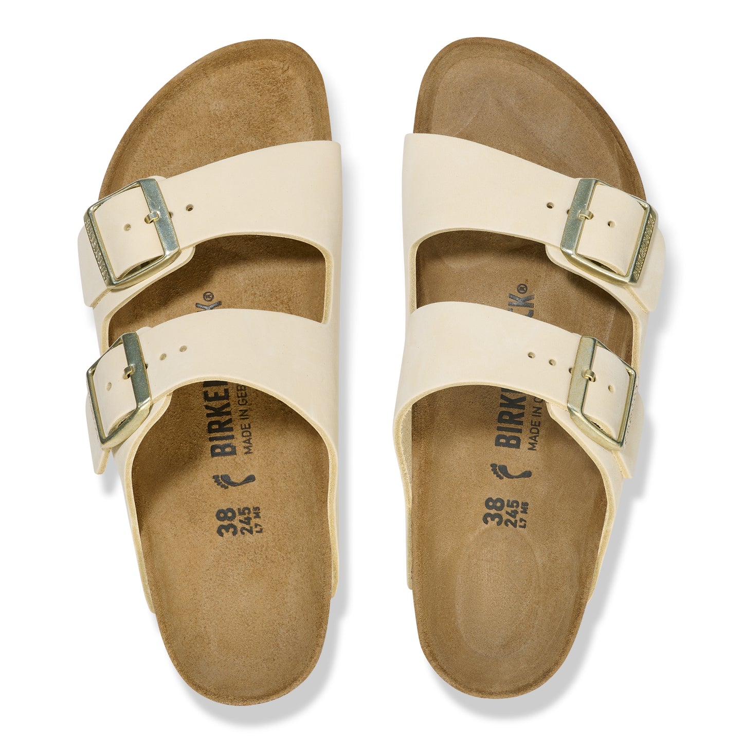 Birkenstock 1026711 Arizona Ecru Sandals