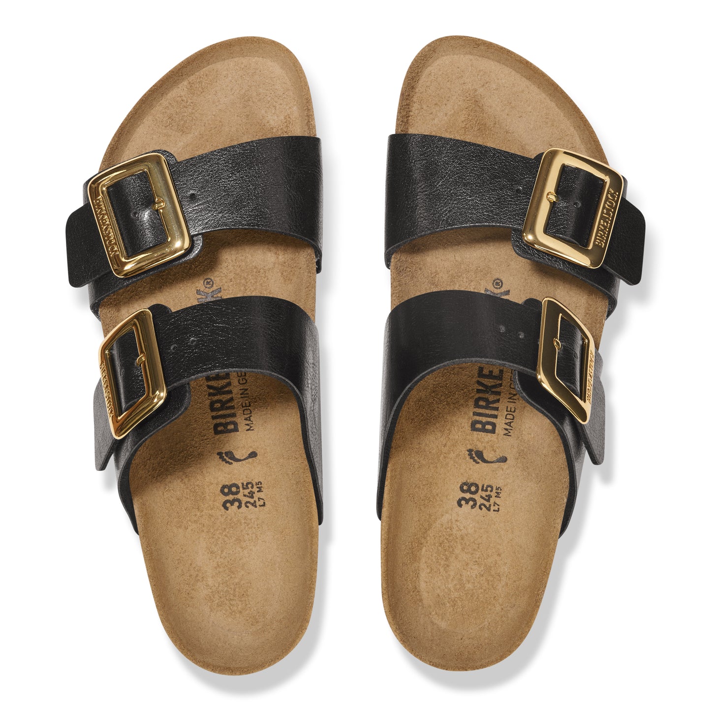 Birkenstock 1029457 Sydney Cushion Buckle Birko-Flor Graceful Licorice Sandals