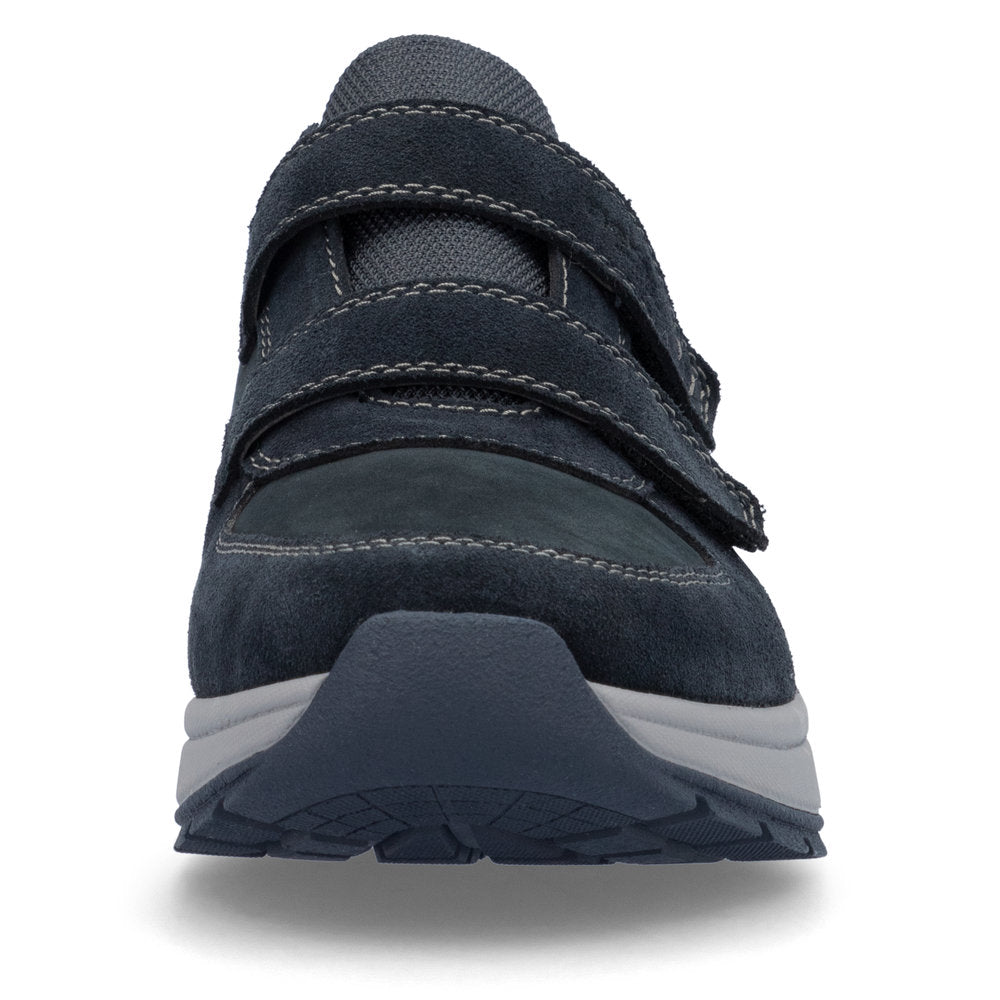 Rieker 11051-14 Navy Extra Wide Shoes with 2 Velcro Straps