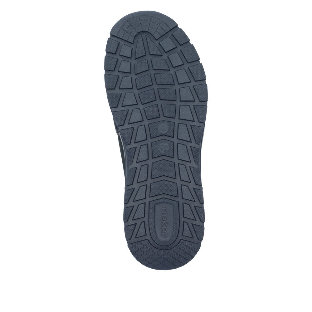 Rieker 11051-14 Navy Extra Wide Shoes with 2 Velcro Straps