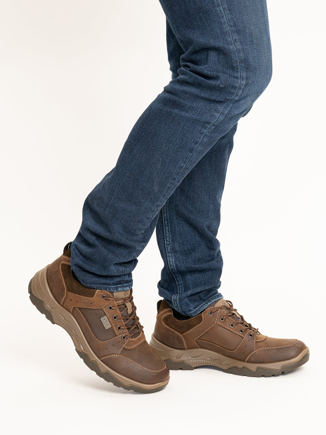 Ara 11-38505 09 Renzo G Fit Brown Oily Nubuck Gore Tex Shoes